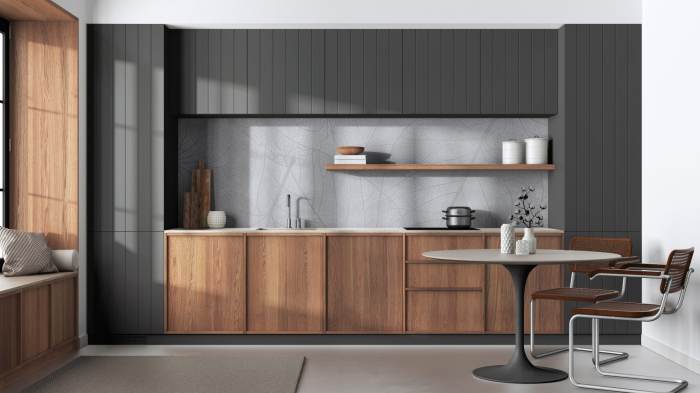 Desain dapur japandi modern